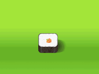 Second ofFISHal shot after effects animation chopsticks fish gif ocean soy sauce sushi