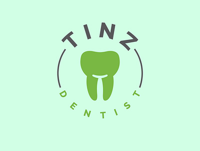 Tinz Dentist dentist logo logo logo design symbol