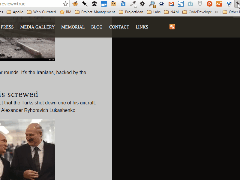 Bookmarks Chrome Extension Screenshot & Scrapes Page for Images by