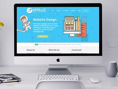 Apollo Web Studio Home Page Hero apollo css