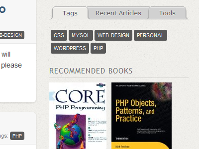 CSS Tabs blog css sidebar tabs web design wordpress