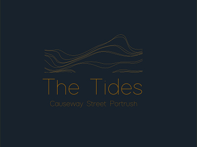 The Tides Logo Design branding design flat graphic design illustration illustrator logo ui ux vector