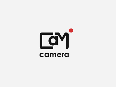 Camera Logo Design Concept branding camera camera logo design flat logo