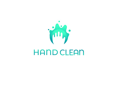 Hand Clean Logo Design Concept