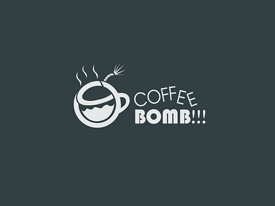 Coffe Bomb Logo Design