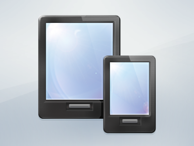 Display Modes (Icon) adaptive cell display glossy icon ipad ipad mini iphone mobile phone responsive shiny tablet ui