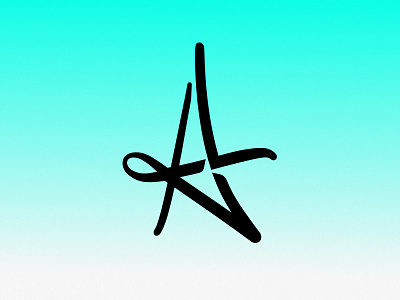 AL monogram branding emblem identity logo monogram symbol typogaphy