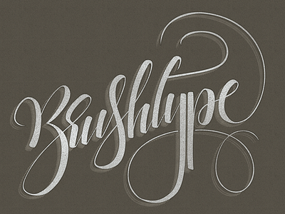 Brushtype brush lettering brushtype hand lettering lettering logo type