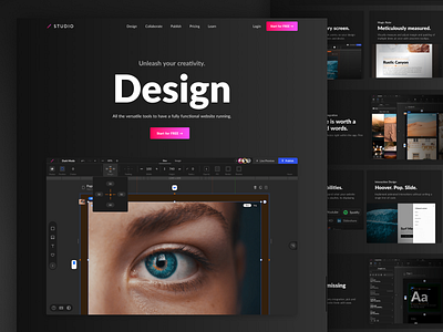 Meet STUDIO 2.0 — Design. Collaborate. Publish. design tool studio web design