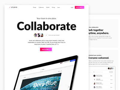 Collaborate - Your team in one place.