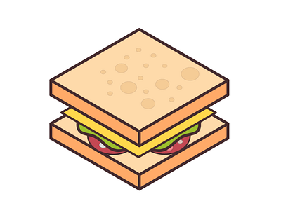 Isometric food icon 01 beginner design design icon food