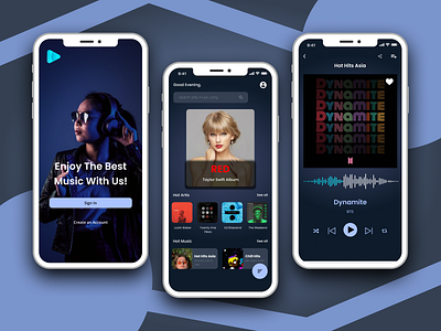 Music Player UI design