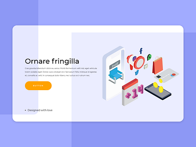 Isometric Design affiliate marketing design gradient illustration isometric isometric design landing page user experience user interface website design