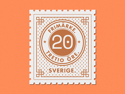 Postage Stamp - Sverige 20