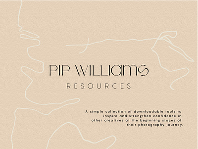 Additional Branding for Pip Williams branding design graphic design illustration social media post