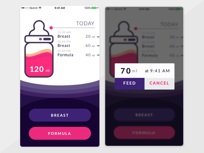 Nenen Apps ios illustration apps baby ui