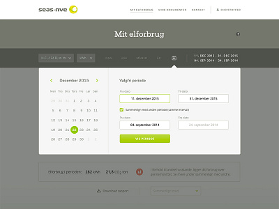Mit SEAS-NVE date date picker design responsive ui webdesign