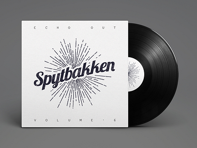 "Spytbakken" vinyl cover design graphic logo print vinyl