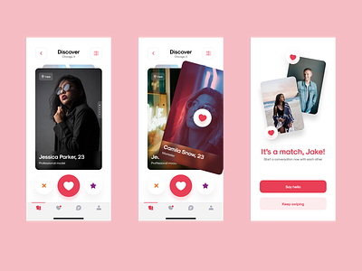 Dating Mobile Apps android app design app app design branding datingapps design graphic design ui ux