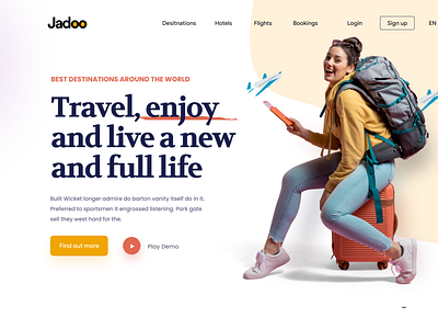 Travel Website android app design app app design branding design graphic design illustration ui uiux ux website website design