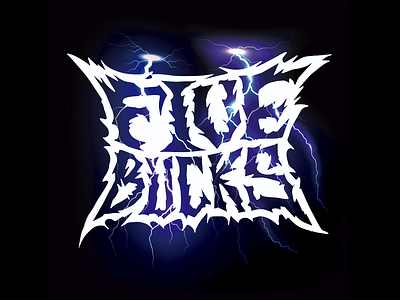 Camiseta Fivebucks Black Metal branding clothing fivebucks illustration
