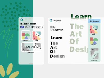 Origonol | Ui concept,