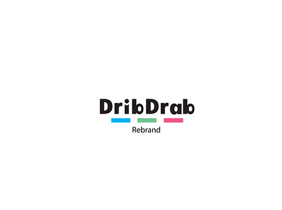 Rebrand | a new DribDrab 2021 behance branding dribdrab fresh illustrator rebrand