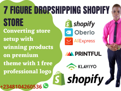 I will build your professional dropshipping shopify store dropshipping store shopify shopify dropshipping shopify store shopify website