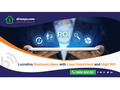 Lucrative Business Ideas with Less Investment and High ROI business ibuying investment lahore pakistan roi sirmaya
