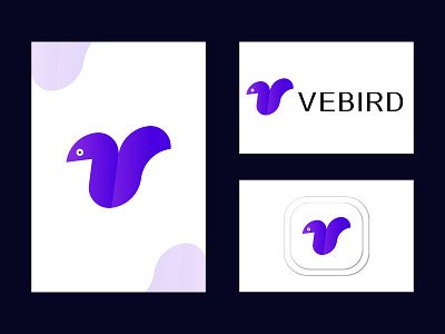 Vebird Logo Design animation app icon best logo designer brand identity branding business logo creative graphic design illustration logo design logo designer logo maker logo mark minimalist logo mobile modern logo motion graphics professional ui web icon