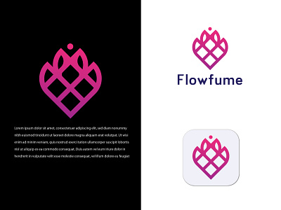 Flowfume Modern Logo Design