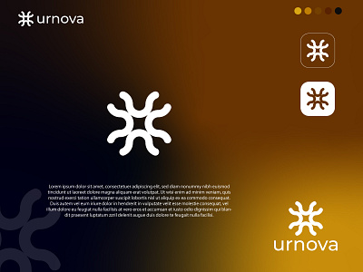 Urnova Logo Design app icon brand mark branding creative elegant logo graphic design illustration logo design logo folio logo maker logo type logos minimalist logo modern logo professional ukrainian unique logo visual identity war web mark