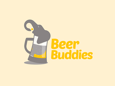 Beer Buddies app bar beer branding connect drink ios logo social