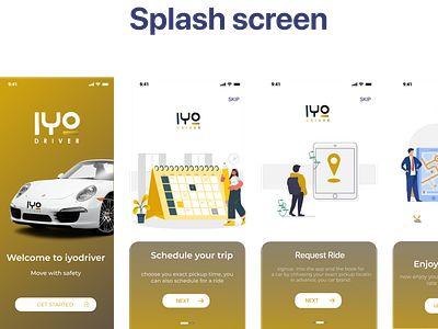 SPLASH AND ONBOARD SCREENS