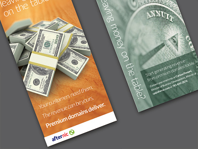 "Money on the Table" Afternic Brochure