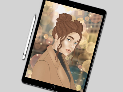 Picture girl ai art art direction artevide artwork design illustration illustration art illustrator picture pictures print vector векторная графика дизайн иллюстрация картина