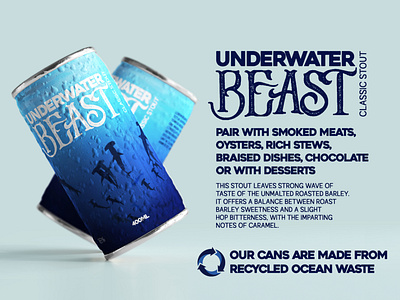 Underwater beast beer