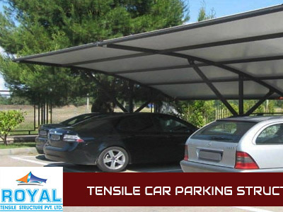 Tensile Car Parking By Royal Tensile Structure On Dribbble