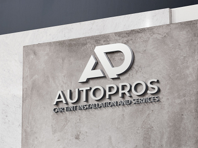 Autopros Logo Design automotive branding car design graphic design icon logo minimal typography