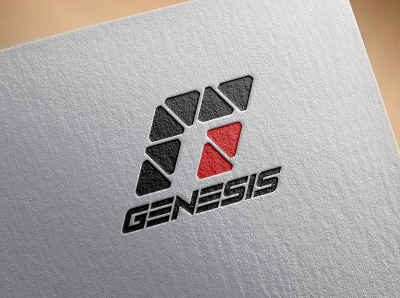 Genesis Logo Design automotive branding design graphic design icon logo minimal typography vector