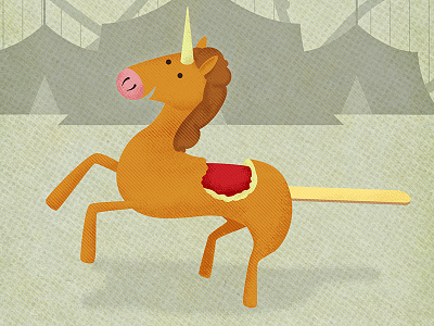 Unicorndog illustration unicorns