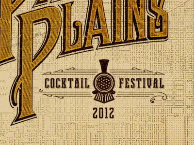 Cocktail Festival festivals logo typography vintage