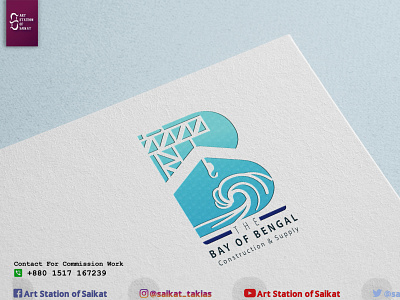 Logo Design ( Client - THE BAY OF BENGAL )