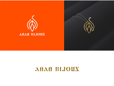 ANAN Bijoux | Jewellery Brand Logo branding elegant logo jewellery logo logo