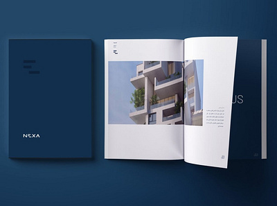 NEXA Branding Project brouchure catalogue design