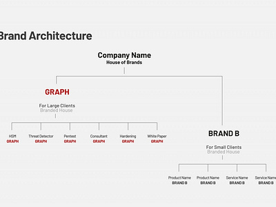 Graph Branding Project brand architecture brand strategy