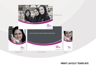 RIGHTEL MOBILE OPERATOR print layout print template