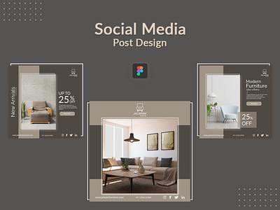 Social media post for furniture shops