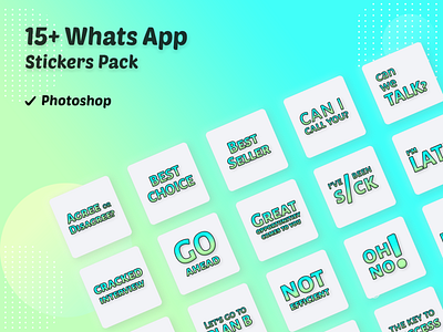 Permissions Whatsapp Stickers design designs stickers typography uiux whatsappstickers