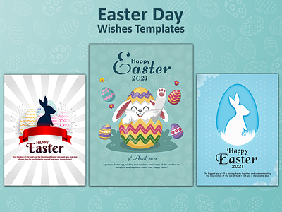 Easter Day Wishes Flyer Templates